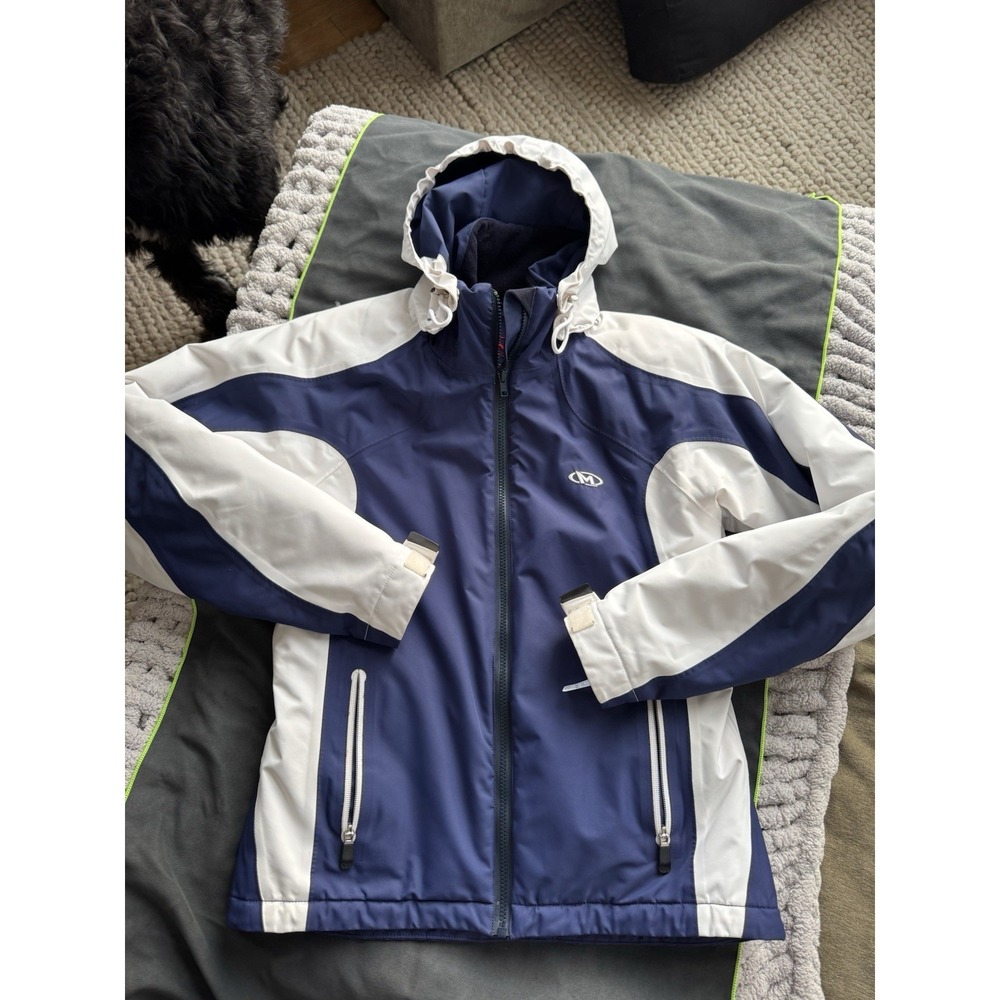 Marker Women's Evolution Hooded Ski Coat Jacket Size 8